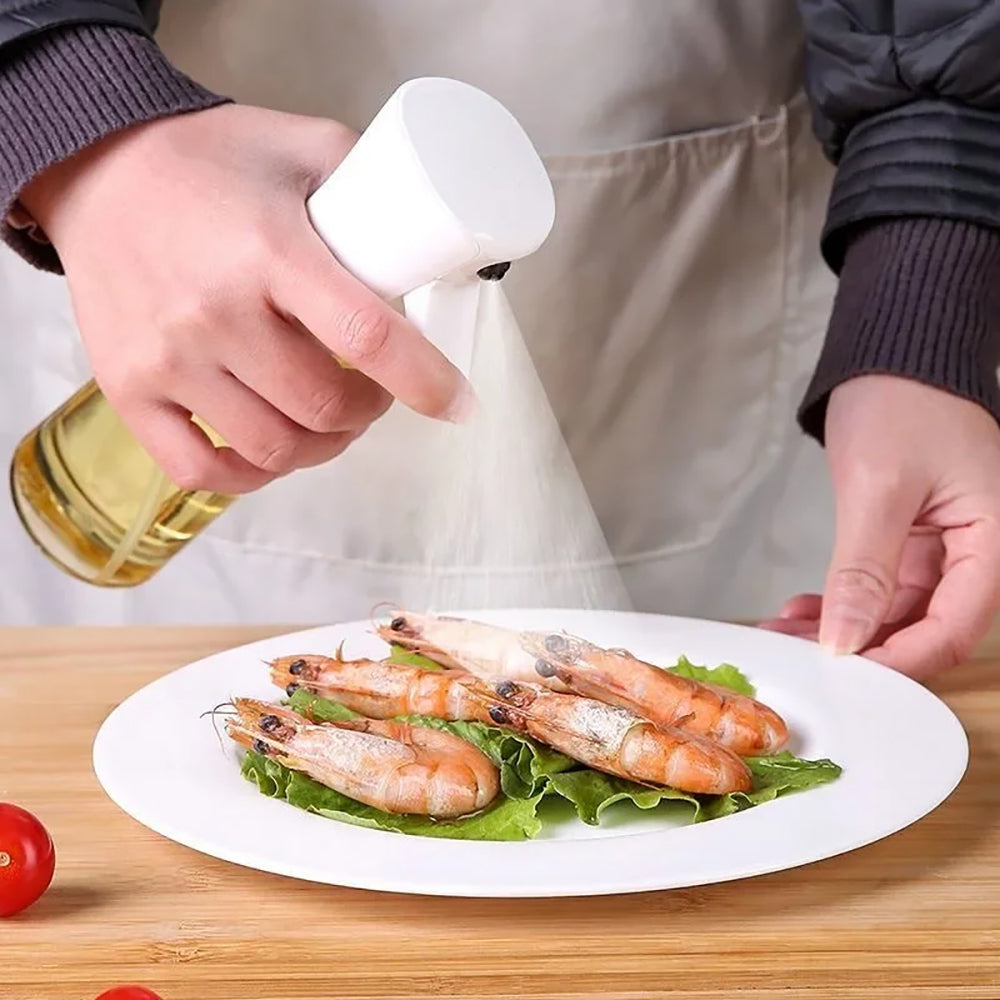 200/300/500ml Oil Spray Bottle Kitchen Oil Mister for BBQ
