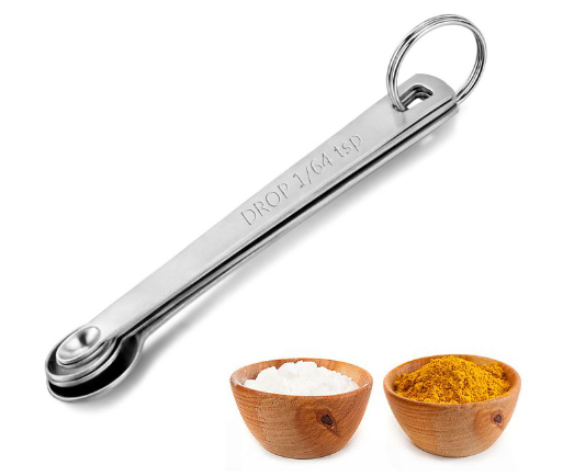 Stainless Steel Mini Measuring Spoons Set of 5