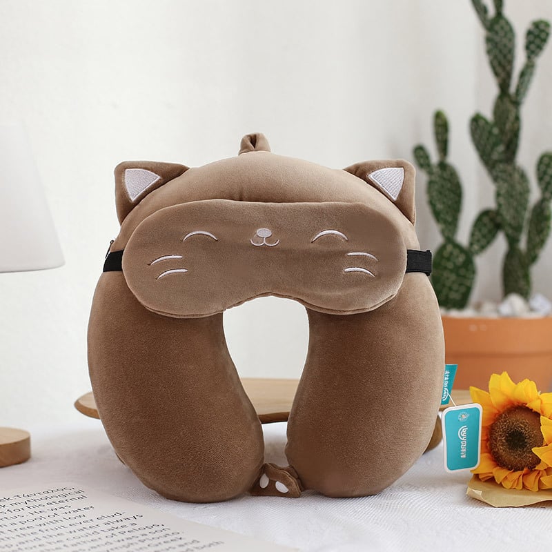 U-Shaped Memory Foam Pillow