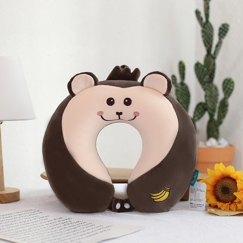 U-Shaped Memory Foam Pillow