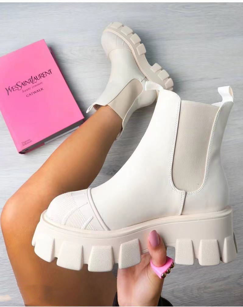 Plus Size Women's One-Step Socks Boots for Fall/Winter