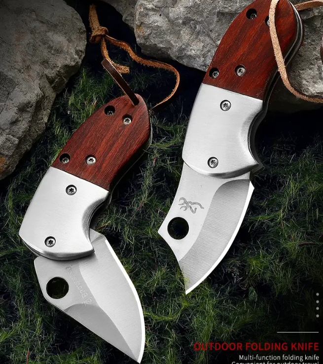 Multi-purpose Folding Kitchen Fruit Knife for Outdoors