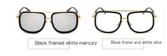 Metal Retro Sunglasses for Trendy Street Style