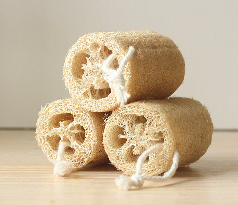 Absorbent Household Cleaning Loofah Sponge Cloth