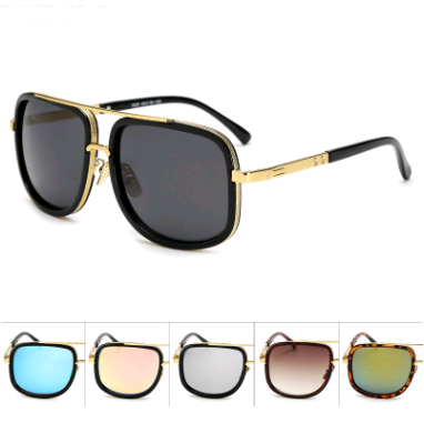 Metal Retro Sunglasses for Trendy Street Style