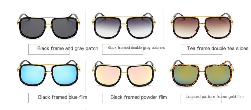 Metal Retro Sunglasses for Trendy Street Style